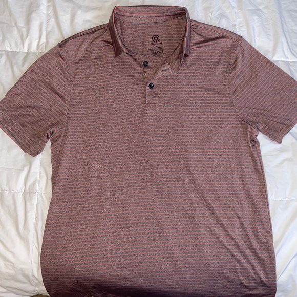 Men’s Champion Striped Polo - Picture 1 of 3